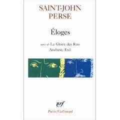 Saint John Perse Eloges Gallimard Repris En Po Sie Gallimard