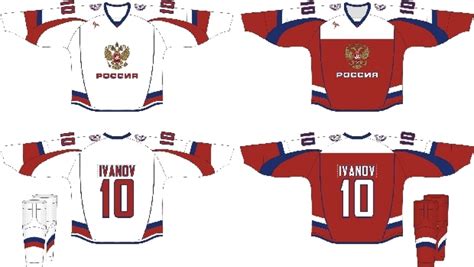 Представлена новая форма сборной России по хоккею | Спортивный портал ...