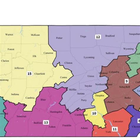 Pennsylvania's New Congressional District Map Will Be A Huge Help ...