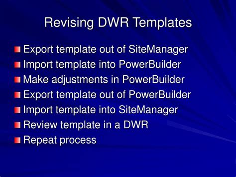 Ppt Dwr Templates Powerpoint Presentation Free Download Id6675070