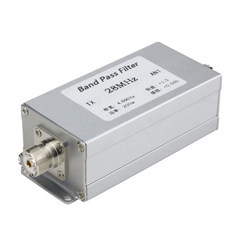 Bpf 28 200w Band Pass Filter Shortwave 28mhz Bpf High Isolation Bandpass Filter Narrowband For