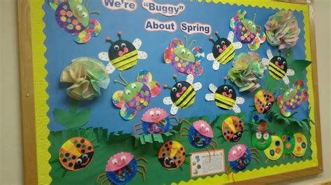 Insects Spring Bulletin Board Spring Bulletin Boards Bulletin Boards Bulletin