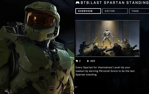 Halo Infinite To Reportedly Introduce A New Battle Royale Like Game Mode Called “last Spartan