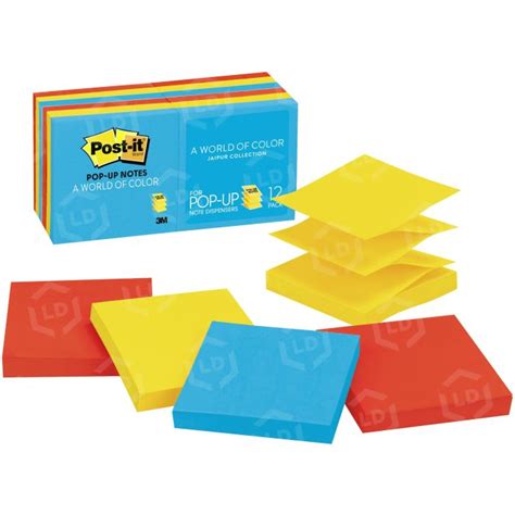 Post It Pop Up Notes In Ultra Colors Ld Products