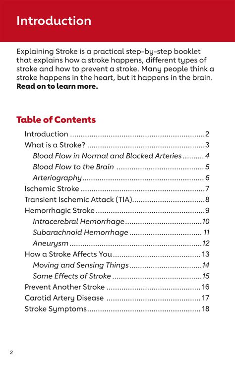 solution explaining stroke brochure  studypool