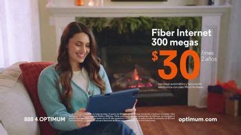 Optimum TV Spot Fiestas Fiber Internet 30 dólares iSpot tv