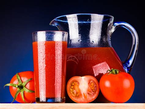 Tomato Juice Stock Photo Image Of Format Healthy Beverage