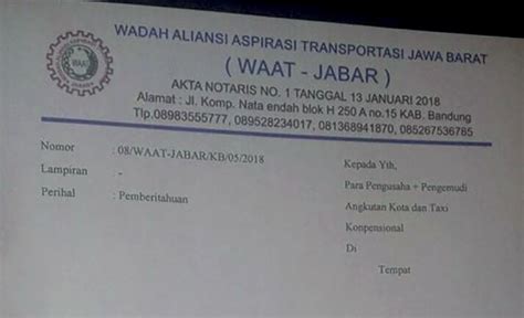 Sopir Angkot Dan Taksi Akan Penuhi Gedung Sate Besok