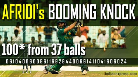 This Day That Year Boom Boom Shahid Afridi Arrived With A 37 Ball 100