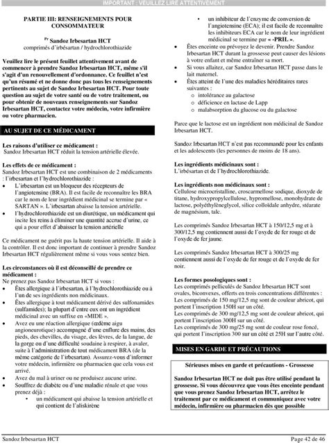 Important Veuillez Lire Attentivement Sandoz Celecoxib Chirurgie