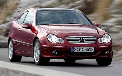 2004 Mercedes Benz C Class Sportcoupe Wallpapers And Hd Images Car Pixel