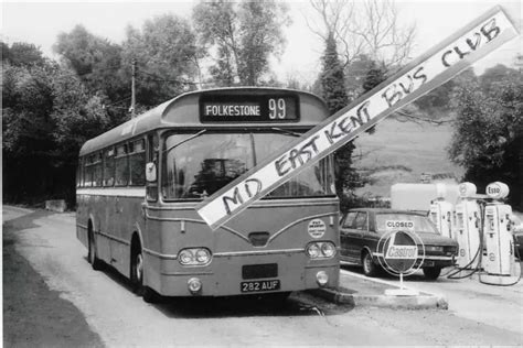EAST KENT BUS PHOTOGRAPH LEYLAND 282 AUF WEST HYTHE ex SMS 6X4 £0.50 ...