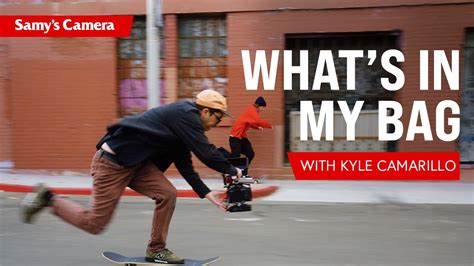 What S In My Bag Featuring Lumix Ambassador Kyle Camarillo YouTube