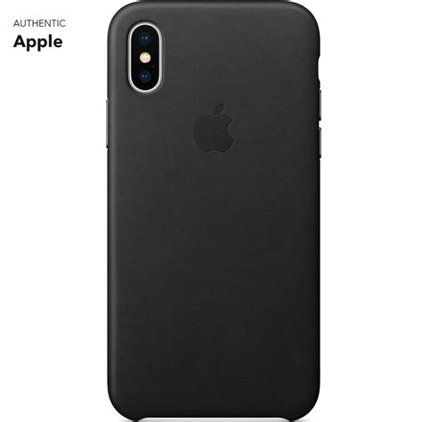 Husa Originala Apple Iphone X Xs Leather Case Black Livrare H