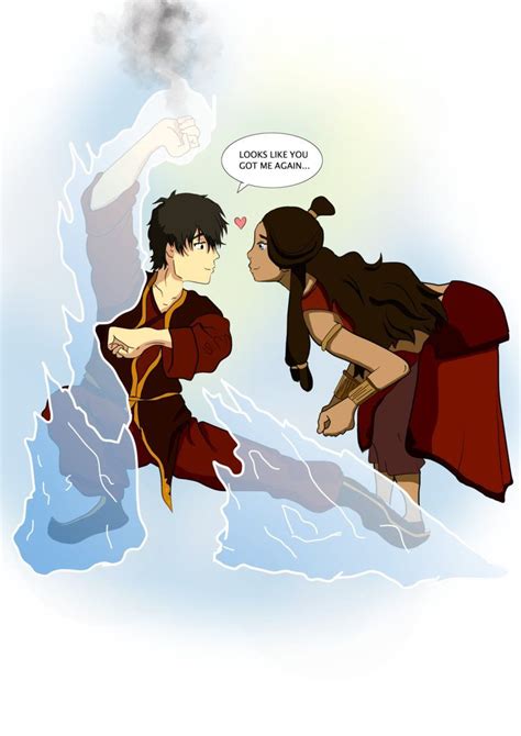 Zutara Sparring By Horsezroxsox Avatar The Last Airbender Funny