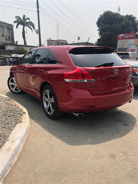 Red Tokunbo Toyota Venza For Sale Call Dhermy Autos Nigeria