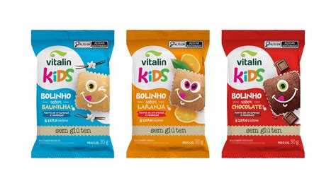 Vitalin Lan A Bolinhos Sem Gl Ten Para O P Blico Infantil Embalagemmarca