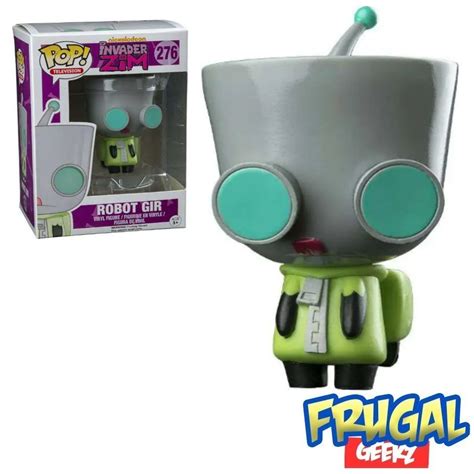 Funko Pop Television Invader Zim Robot Gir 2015 Vaulted Vinyl