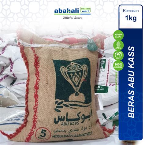 Jual Beras Basmati Abu Kass Premium Kg Khas Timur Tengah Dari India