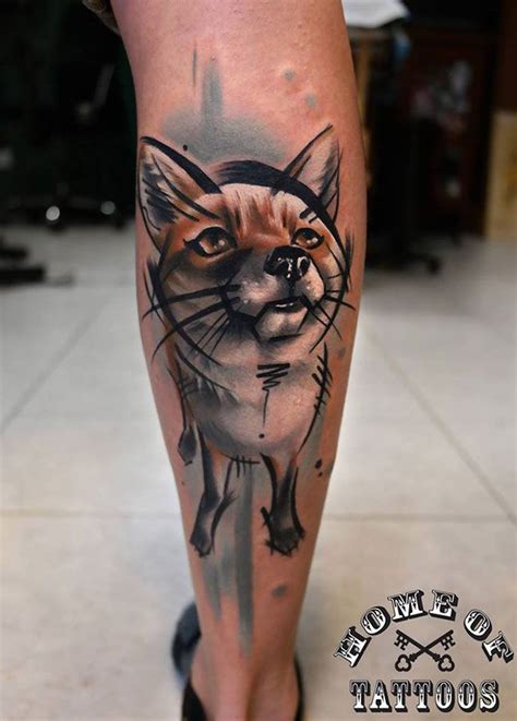 S Lection De Magnifiques Tatouages De Renard Inkage Tattoo