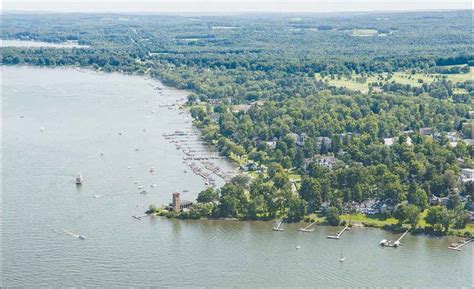 Chautauqua Institution and Chautauqua Lake - photo by Rachael Goubin, via Chautauquan Daily ...