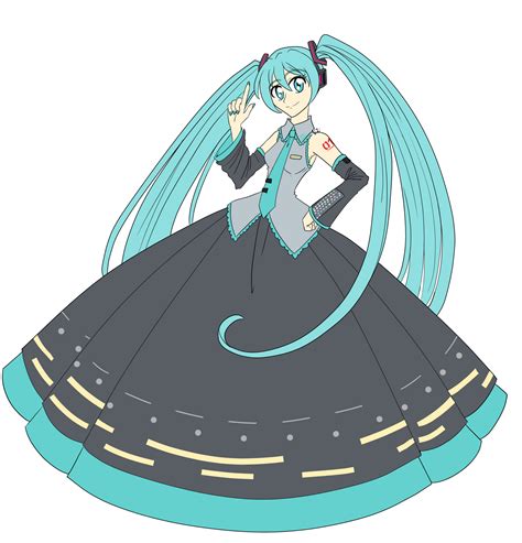 Miku Hatsune Dress Patreon By Aijihi On Deviantart