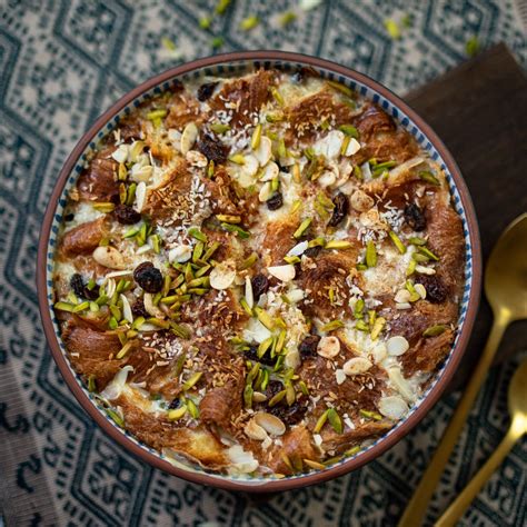 Um Ali Recipe Egyptian Bread Pudding Recipe In 2020 Um Ali Recipe