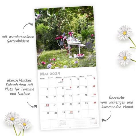 Trötsch Broschürenkalender Gartenträume 2024 Kalender bestellen