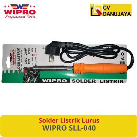 Jual Solder Listrik Lurus Long Life Tip Wipro Sll Shopee Indonesia