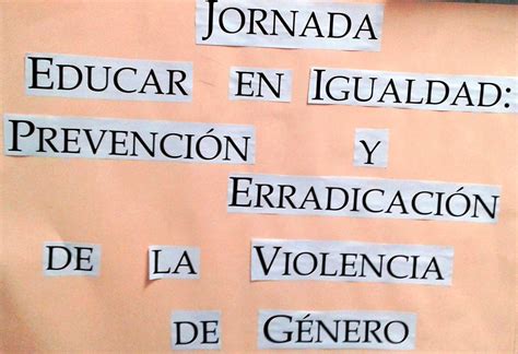 La Úrsula te cuenta Jornada en la 5 Educar en Igualdad prevención y