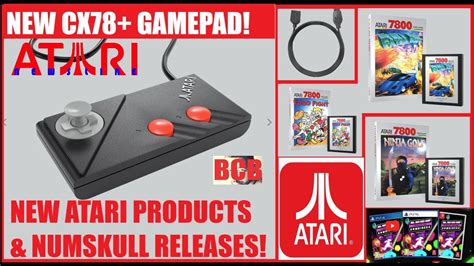 New Atari Numskull Releases New Cx Gamepad More Ninja Golf