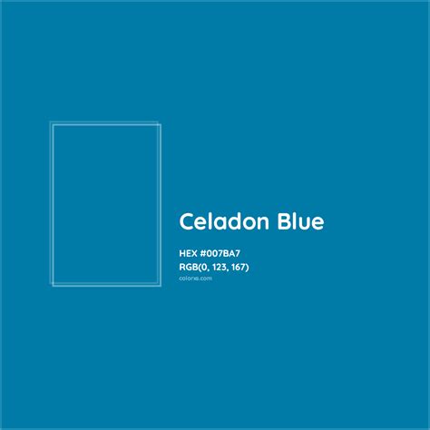 Celadon Blue Complementary or Opposite Color Name and Code (#007BA7) - colorxs.com