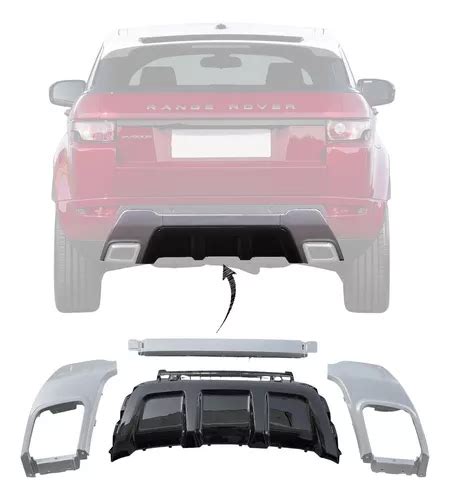 Acabamento Moldura Parachoque Traseiro Evoque Dynamic Ou Hse