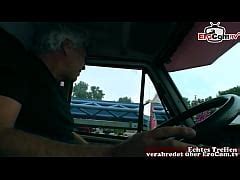 Slim German Milf Hitchhiker Towed For Sex In The Car Xxx Mobile Porno Videos Movies