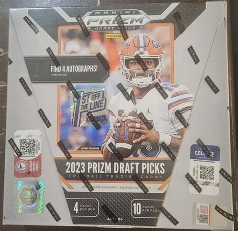 2023 FOTL Panini Prizm Draft Picks Football Sealed Hobby Box EBay