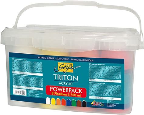 Peinture Acrylique Solo Goya Triton Power Pack C Kreul