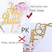 Yuinyo Happy Birthday Cake Topper For Mom Party Cake Topper For Mama