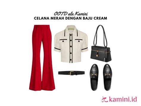 Rekomendasi Warna Baju Yang Cocok Untuk Celana Merah