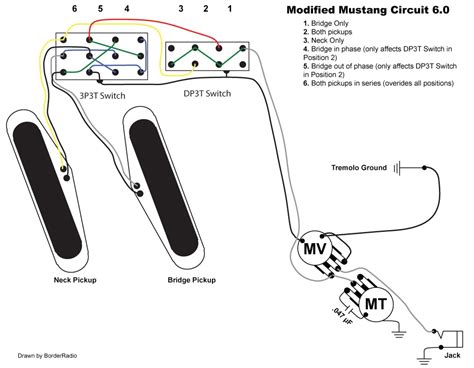 Fender Mustang Wiring Diagram