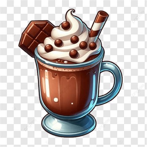 Cartoon Hot Chocolate Hd Contour Flat Color Cartoon Hot Chocolate Hd Contour Flat Color Cartoon