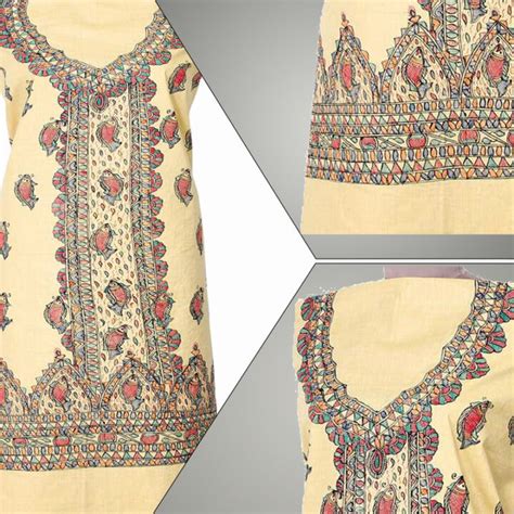 Buy Madhubani Pure Cotton Kurta Material For Women Online Buy Online