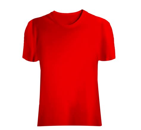 Red T Shirt 21104257 PNG