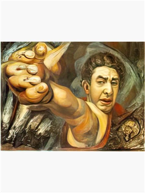 Self Portrait 1945 David Alfaro Siqueiros Poster For Sale By