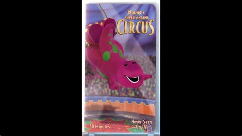 Barneys Super Singing Circus 2000 Vhs Youtube