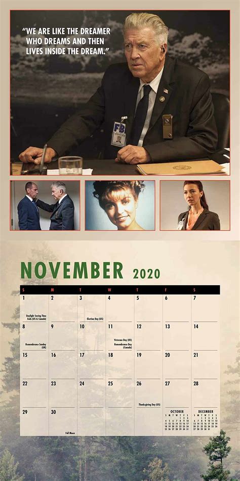 Twin Peaks Man Cave 2024 Calendar Week Flss Orsola