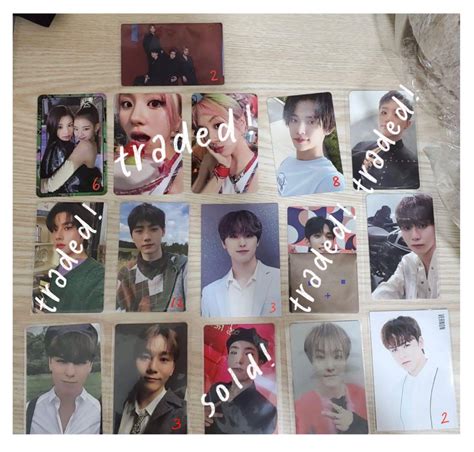 Updated Wtt Wts Pc Clearance Seventeen Enhypen Twice Itzy Hobbies And Toys Memorabilia