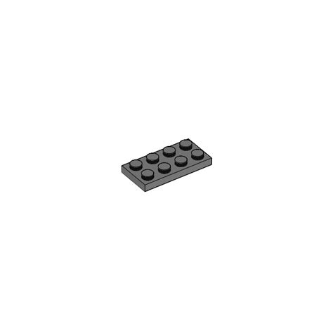 Lego Dark Stone Gray Plate X Brick Owl Lego Marketplace