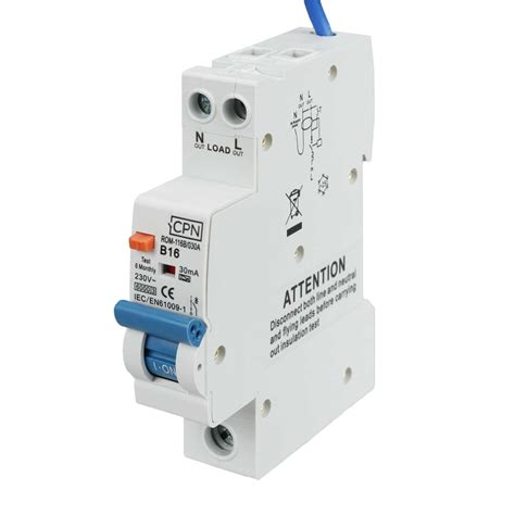 Cudis Cpn A Single Pole Module B Curve Ka Ma Type A Rcbo Rom