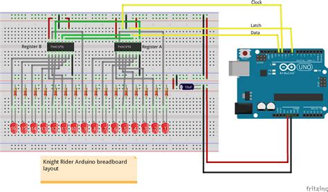 Knight Rider LED Scanner Bar Arduino Project Hub