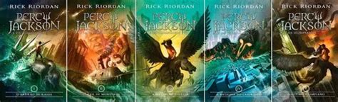 Coleção Percy Jackson And Os Olimpianos Nova Capa 5 Livros Frete Grátis